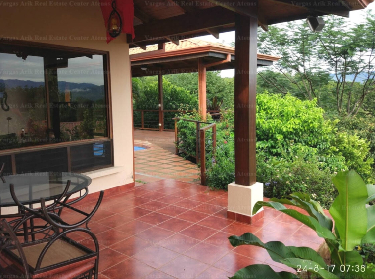 Beautiful 2 bedroom home available for short term rent in Atenas, Roca Verde - Veranda