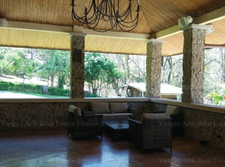 Luxury Atenas property with an exceptional pool and lots of building space - outdoor relaxing area